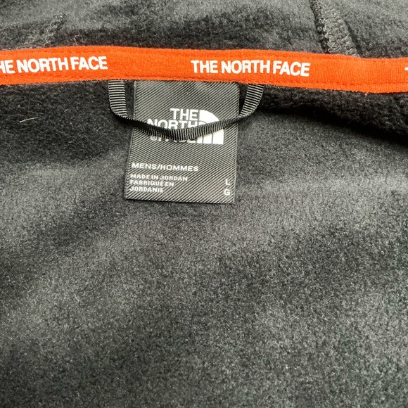 Mens Large The North Face Tekware Full Zip Fleece Hoodie Top Jacket Like New - Picture 3 of 4